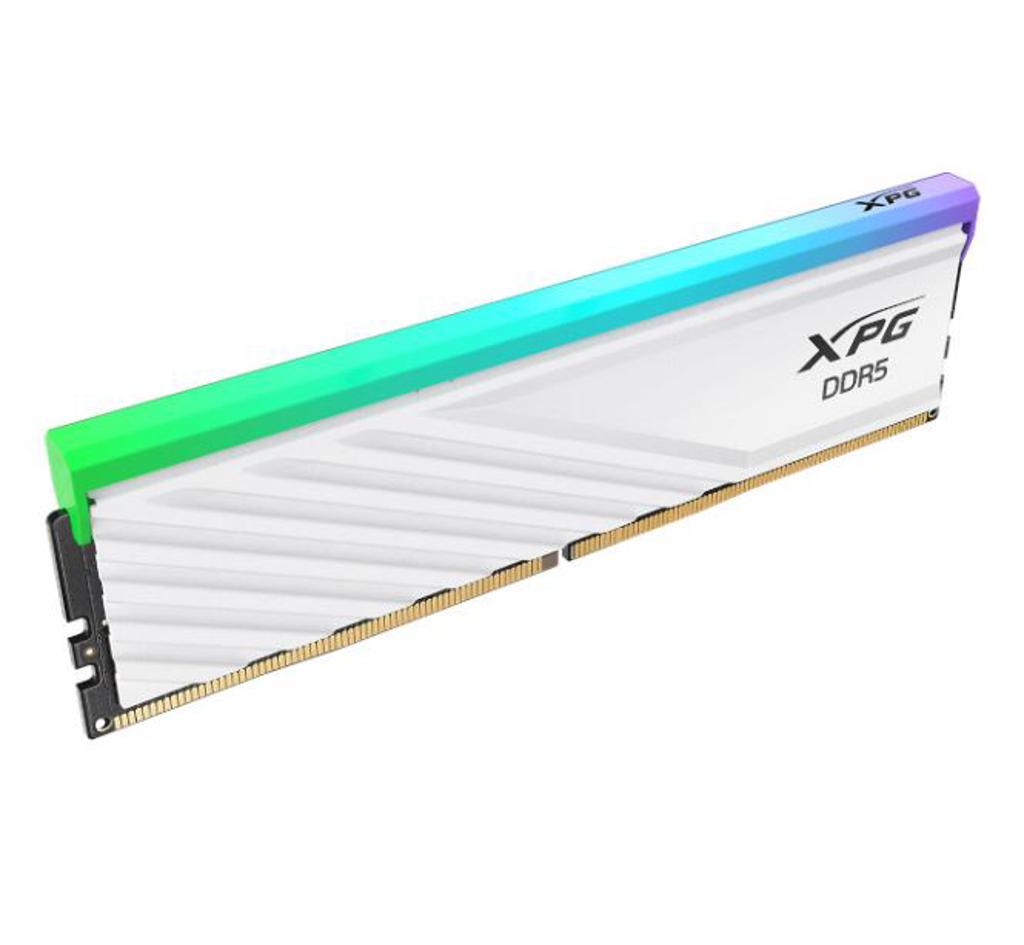 זיכרון Lancer XPG Customizable DIMM AX5U6400C3216G SLABRWH RGB 16G DDR5 6400MHz White