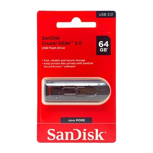 זיכרון נייד SanDisk Cruzer Glide 64GB USB 3.0 SDCZ600-064G