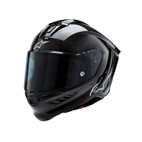                                      קסדת כביש ספורטיבית ALPINESTARS SUPERTECH R10  שחור קרבון                                 