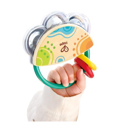 טמבורין קטן לתינוקות בשילוב עץ