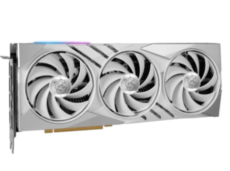 כרטיס מסך MSI RTX 4060 Ti בעיצוב לבן אלגנטי עם ביצועים גבוהים