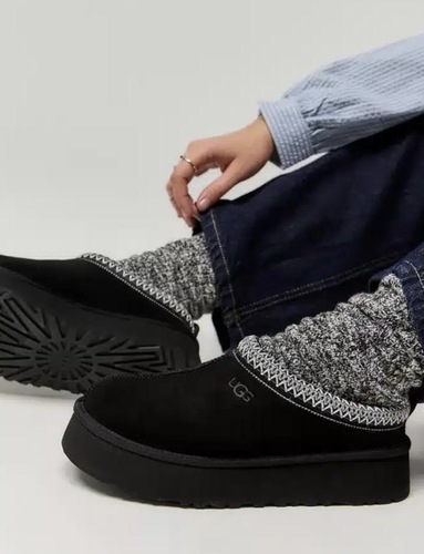 כפכף UGG טאז שחור מידות 36-41 לנשים