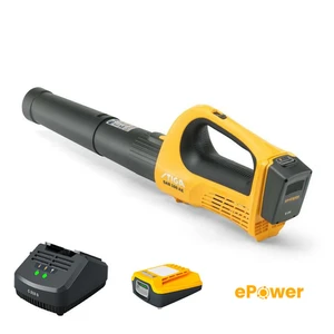 מפוח עלים נטען STIGA BL 100e 20V עם סוללה 2Ah ומטען - קל, שקט ויעיל