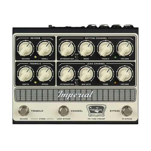 פראמפ מנורות לגיטרה Tone King IMPERIAL TUBE PREAMP THREE 12AX7
