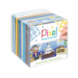 קיט פיראטים - 3 תבניות 6/6 ס"מ | פיקסל הובי