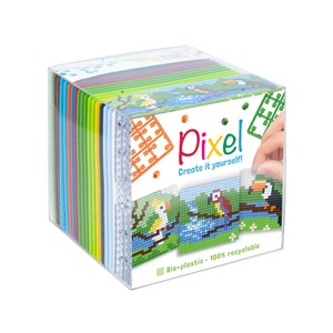 קיט תוכים - 3 תבניות 6/6 ס"מ | פיקסל הובי