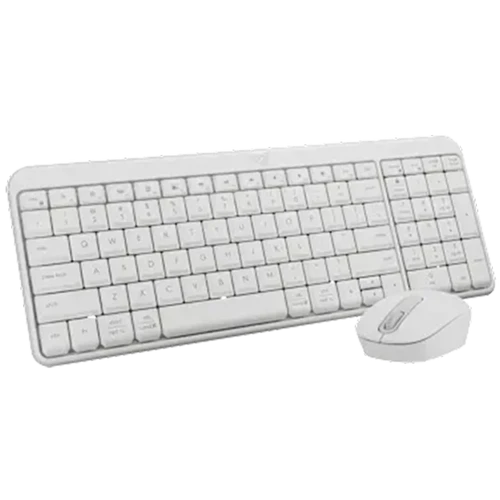 סט מקלדת ועכבר בלוטות' אלחוטיים Logitech MK250 – בצבע אופוויט 