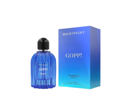 Fragrance Deluxe Gopp! Nightfight 100ML EDP פרגרנס דלוקס גופ! נייטפייט לגבר