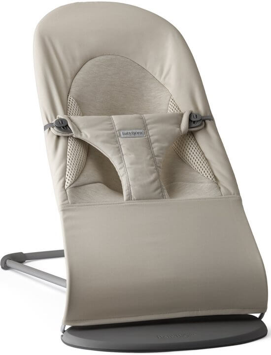 טרמפולינה רכה לתינוק Baby Bjorn בייבי ביורן צבע טריו Sand gray