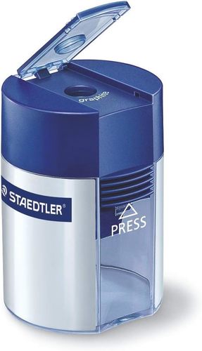 מחדד איכותי לעפרונות עם מיכל STAEDTLER 511
