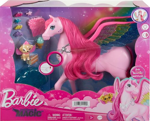 בובת סוס פגסוס עם אורות וצלילים Touch of Magic