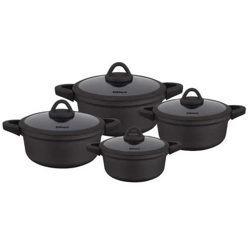 סט סירים 8 חלקים - 20/24/28/32 ס