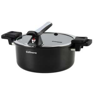 סיר לחץ מאיץ בישול 28 ס"מ -6.2 ליטר קולינירה - Y.C.035041 Culinera