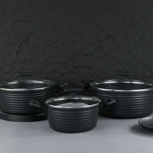 סט סירים 6 חלקים - 20/24/28 ס