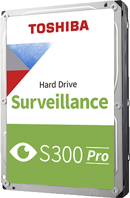 דיסק קשיח Toshiba Bulk S300 PRO 8TB למצלמות אבטחה