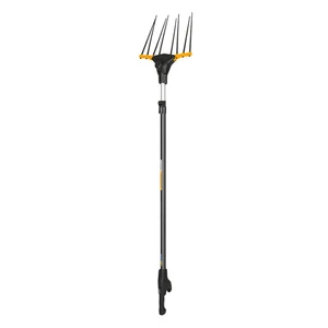 מנערת זיתים נטען 12V אצבעות דקות טלסקופי טווח אורך 2.1 מטר עד 3.0 מטר BOMBER 155L  וולפי איטליה