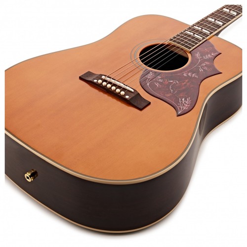 גיטרה אקוסטית מוגברת Epiphone Hummingbird Inspired by Gibson Aged Natural Antique