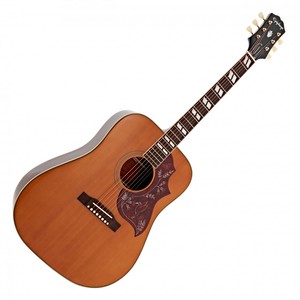 גיטרה אקוסטית מוגברת Epiphone Hummingbird Inspired by Gibson Aged Natural Antique