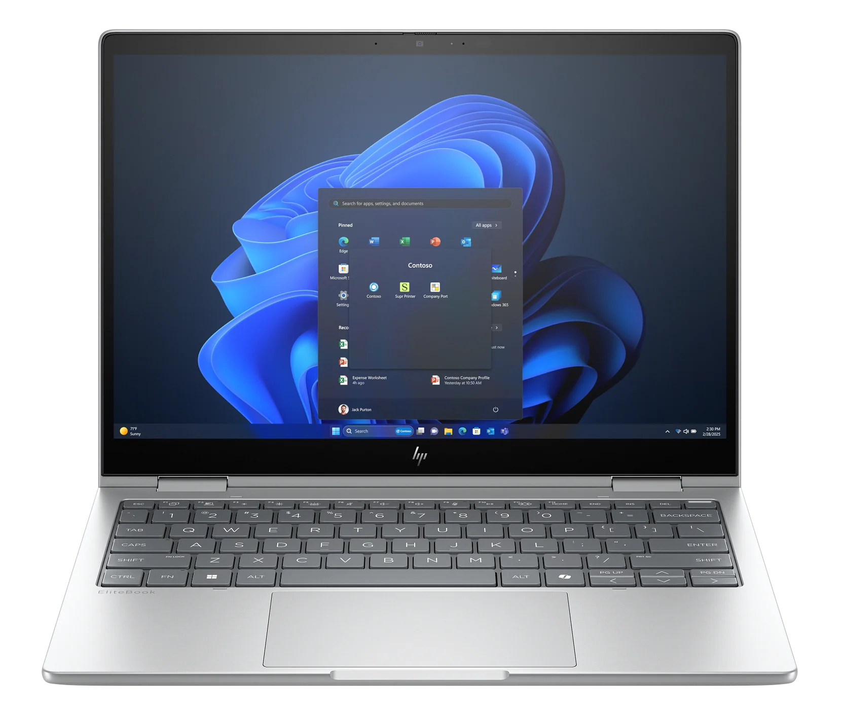 מחשב נייד HP EliteBook 8 G1i 13| U5 225U |16GB| 512GB | W11p64 |5YW