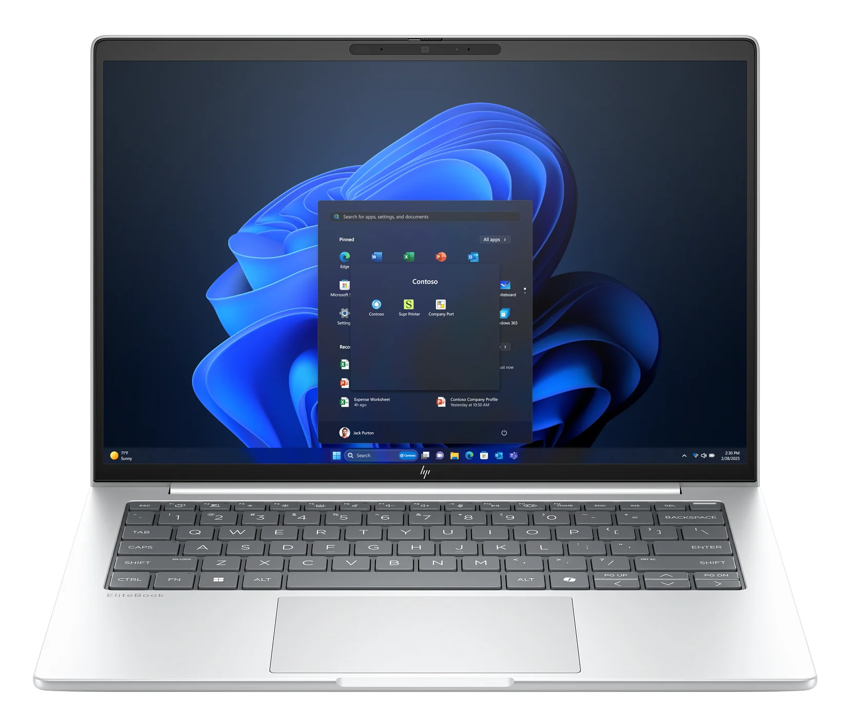 מחשב נייד HP EliteBook 8 G1i 14/U7-255U/32/1TB/W11p/5YW/Modem