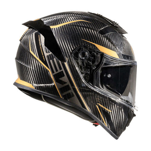 קסדת פרמייר דוויל קרבון שחור / זהב - PREMIER DEVIL CARBON ST19