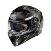 קסדת פרמייר דוויל קרבון שחור / לבן - PREMIER DEVIL CARBON ST18