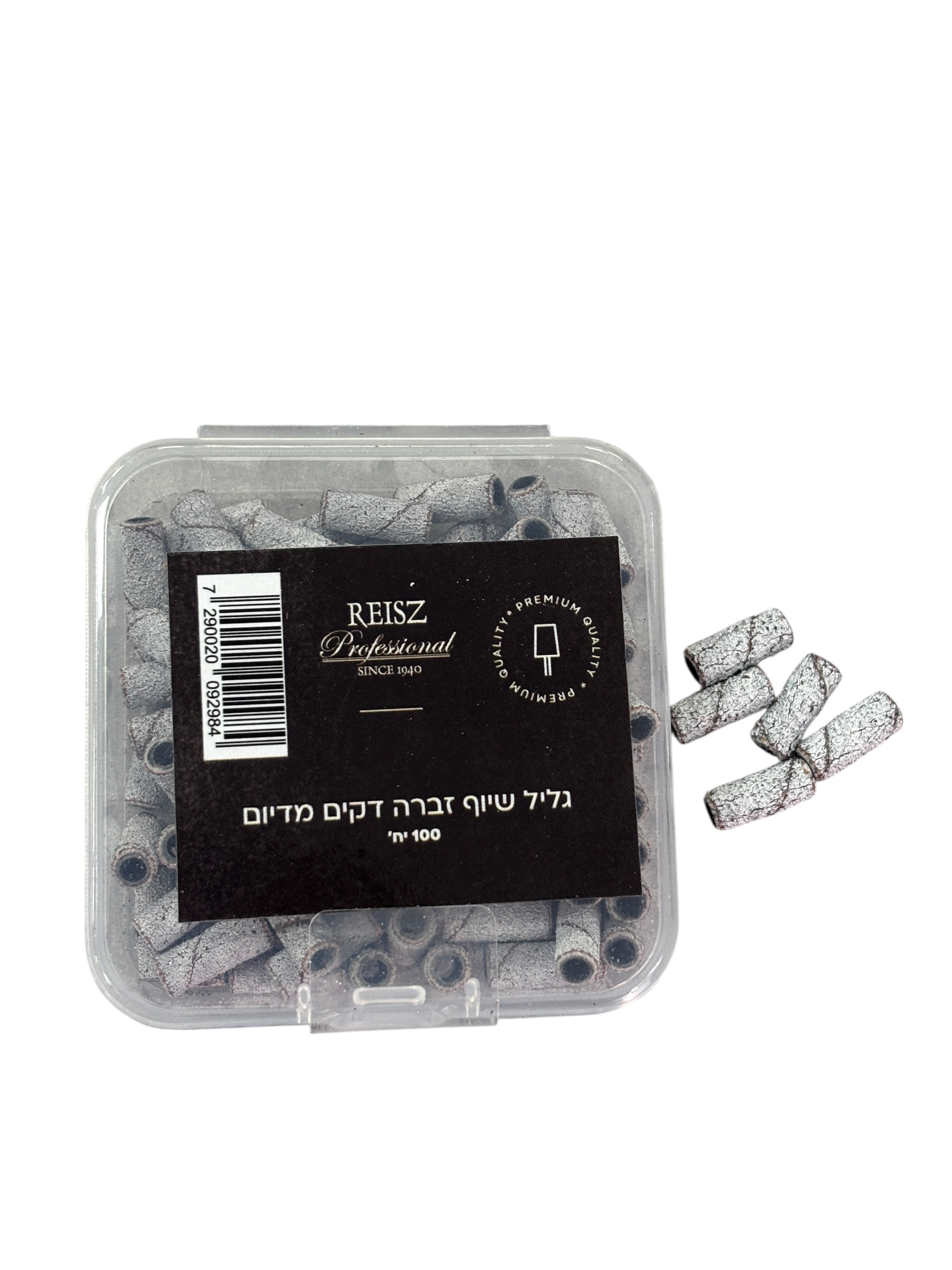 גלילוני שיוף M צרים דקים 100 י״ח 