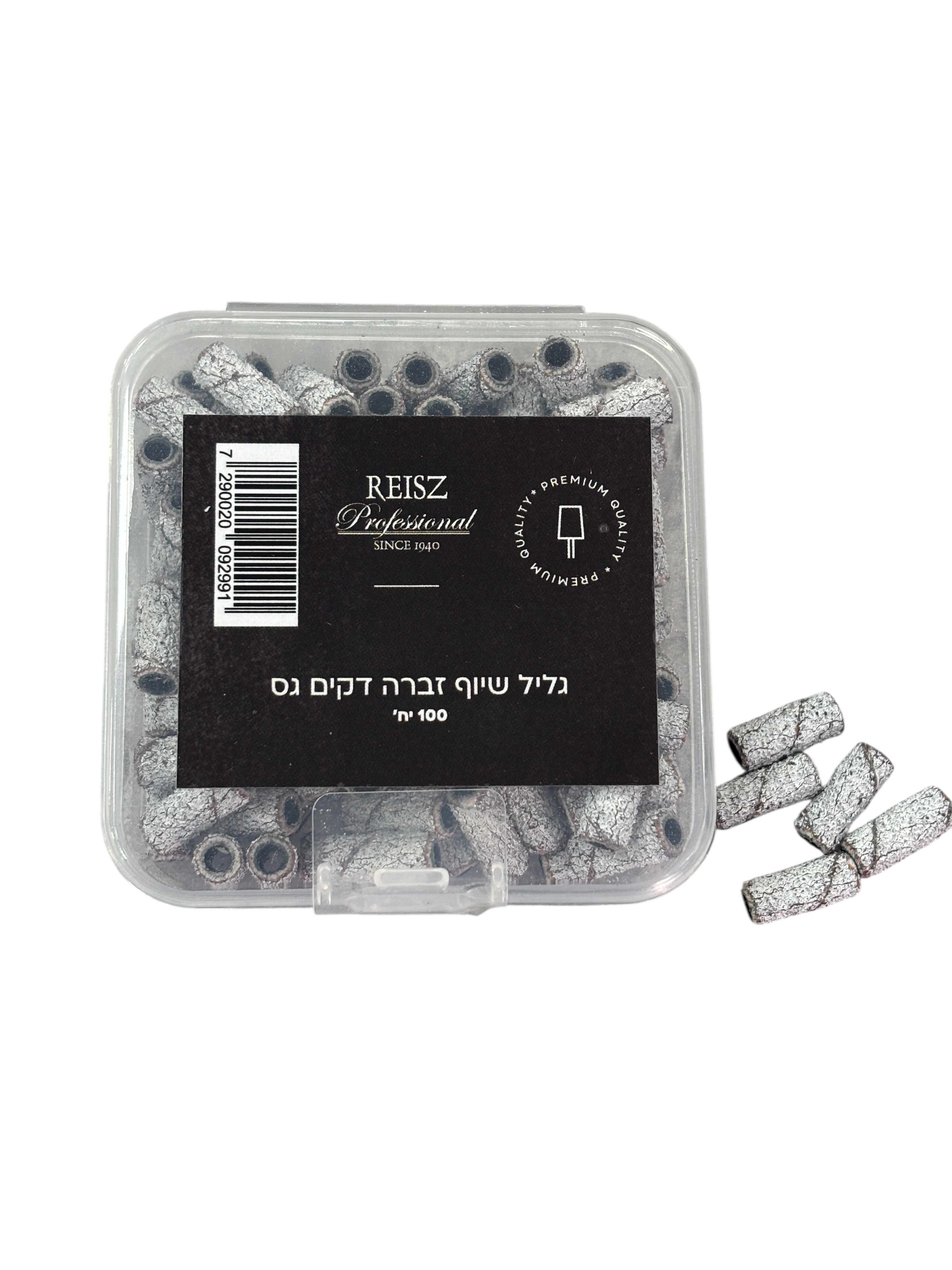 גלילוני שיוף גס צרים דקים 100 י״ח 