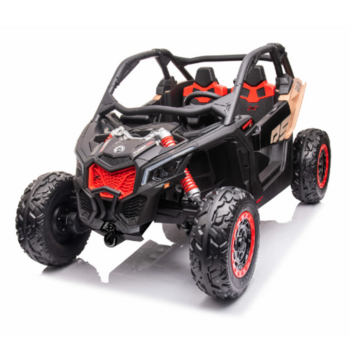 ממונע 24V לילדים CAN AM X3 המקורי במחיר מהיבואן לצרכן לחג - צבע שחור בז'