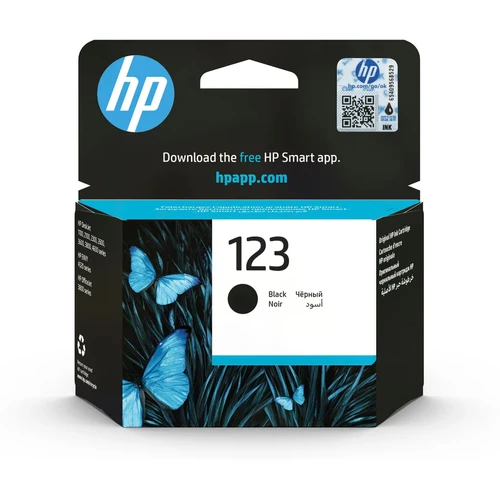 ראש דיו מקורי HP 123 שחור F6V17AE D2130