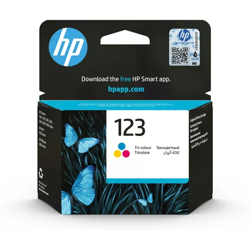 ראש דיו מקורי HP 123 צבעוני F6V16AE D2130