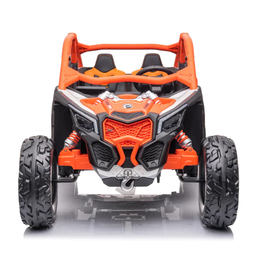 ממונע 24V לילדים CAN AM X3 המקורי במחיר מהיבואן לצרכן לחג - צבע כתום