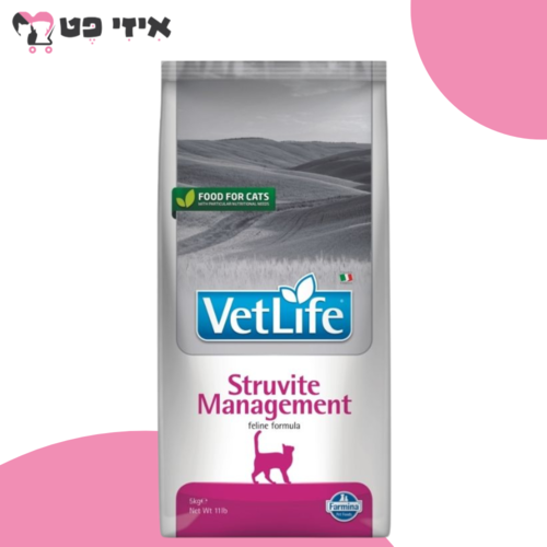 מזון רפואי וט לייף סטרוויט (יורינרי) לחתול בוגר 5 ק