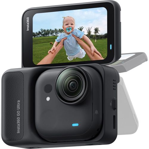 מצלמת אקסטרים Insta360 Go Ultra (Creator Kit, Black)