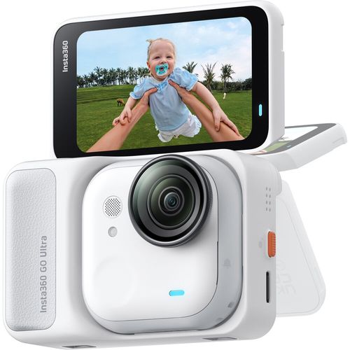 מצלמת אקסטרים Insta360 Go Ultra (Creator Kit, Arctic White)