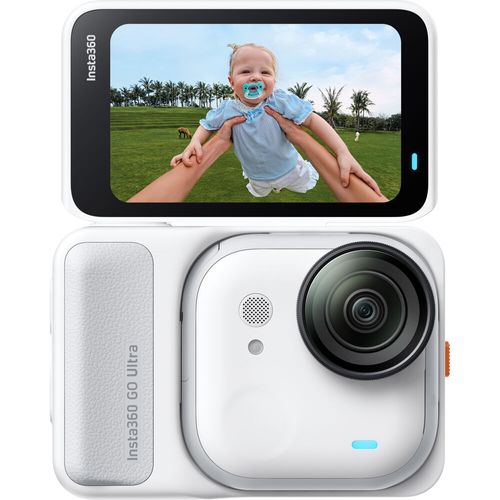 מצלמת אקסטרים Insta360 Go Ultra (Creator Kit, Arctic White)