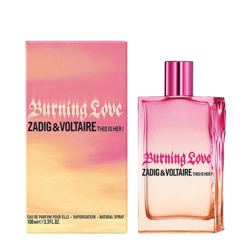 Zadig & Voltaire This Is Her Burning Love 100ML EDP זדיג & וולטר דיס איס הר ברנינג לאב לגבר