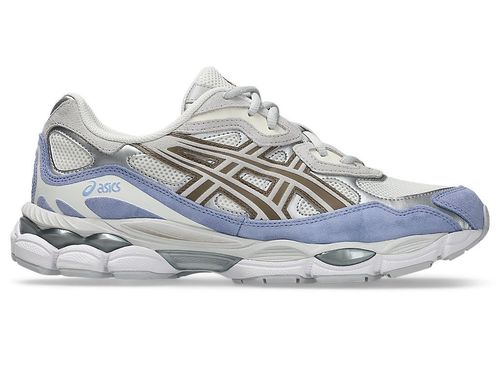 נעל ASICS מידות 36-46.5 לנשים בגוון לבן-תכלת