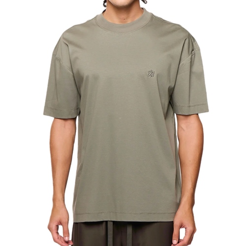 חולצה AINKER מידות XS-XXL לגברים בגוון ירוק אפרפר