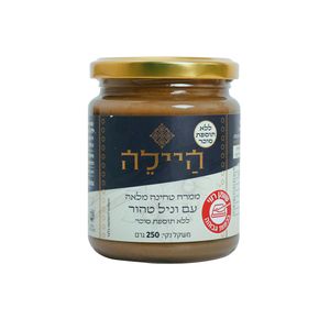 ממרח טחינה מלאה עם וניל טהור 250 גרם היילה
