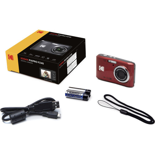 מצלמה דיגיטלית Kodak Pixpro FZ45 (Red)