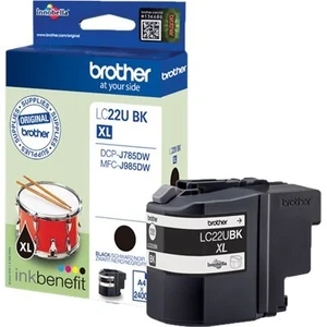 דיו מקורי Brother LC-22U שחור עד 2,400 דף