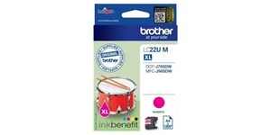 דיו מקורי Brother LC-22M מגנטה עד 1,200 דף