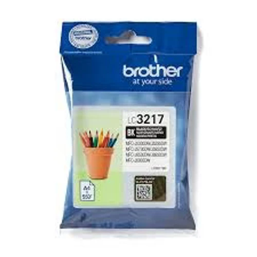 דיו מקורי Brother LC-3217BK שחור עד 550 דף