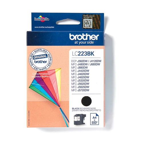 דיו מקורי Brother LC-223BK שחור עד 550 דף
