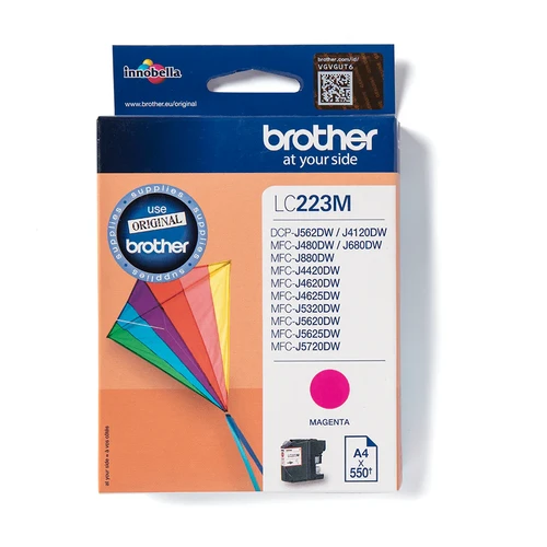 דיו מקורי Brother LC-223M אדום עד 550 דף