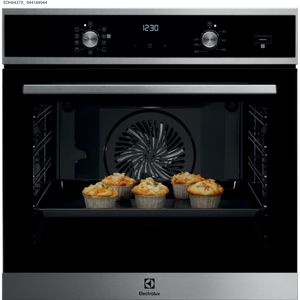 תנור בנוי חד תאי Electrolux EOH6437X נירוסטה 60 ס"מ
