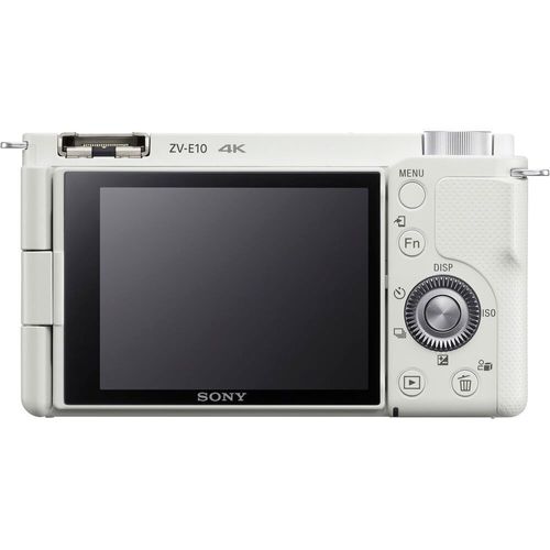 מצלמה Sony ZV-E10 Double Kit 16-50mm + 55-210mm (White)