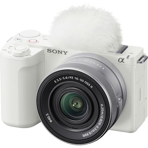 מצלמה Sony ZV-E10 II Double Kit 16-50mm + 55-210mm (White)