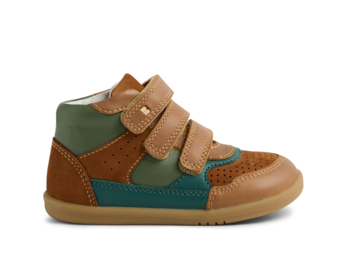 Bobux IW HARLEY CARAMEL DK SEA מידות 22-26